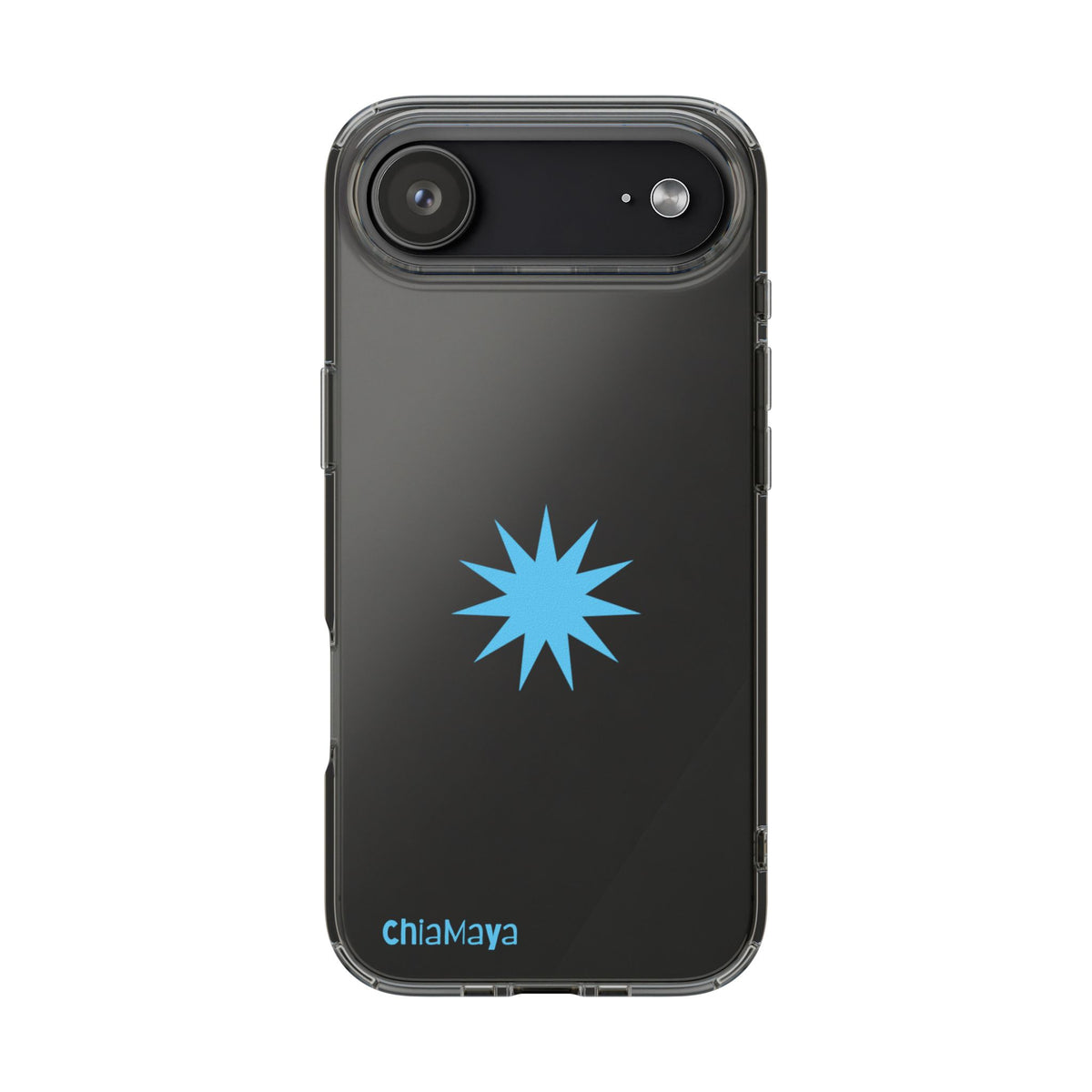Clear blue star Phone Case