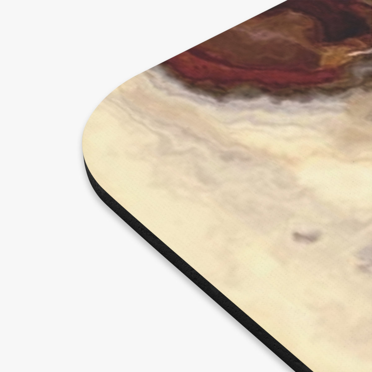 Brown Marble Swirl Mouse Pad