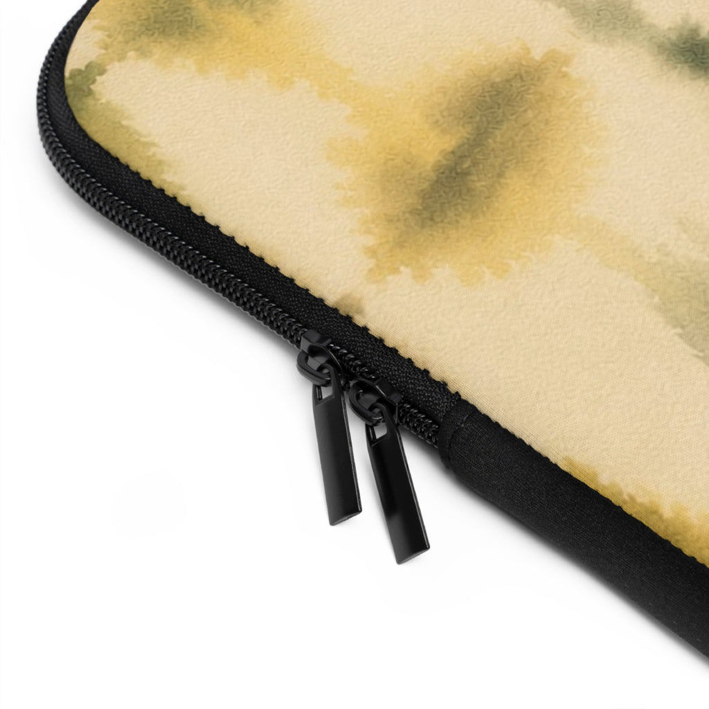 Abstract Watercolor Pattern Laptop Sleeve