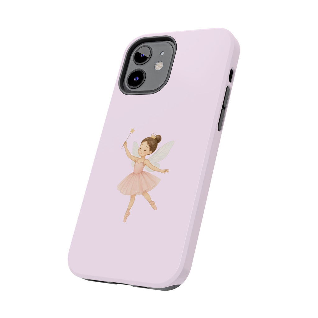 Pink Ballerina Tough Phone Case, Ballet Dancer Cute Phone Cover, Girly Protective Phone Case, Coquette Dancer Phone Accessories, Pretty Pink
