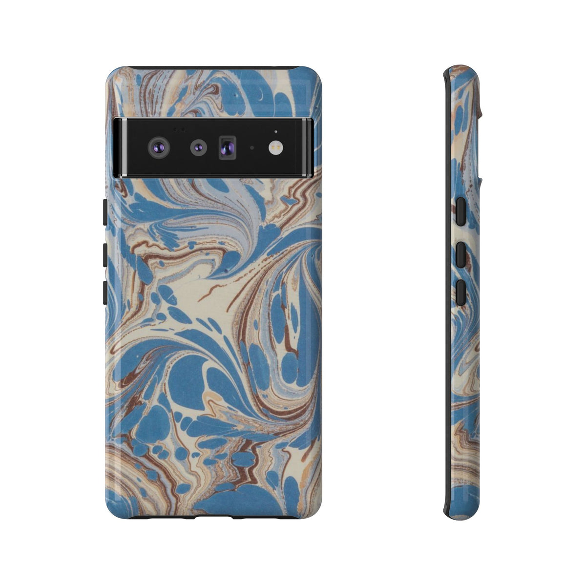 Blue Marble Swirl Phone Case