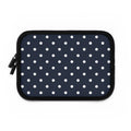 Navy Polka Dot Laptop Sleeve