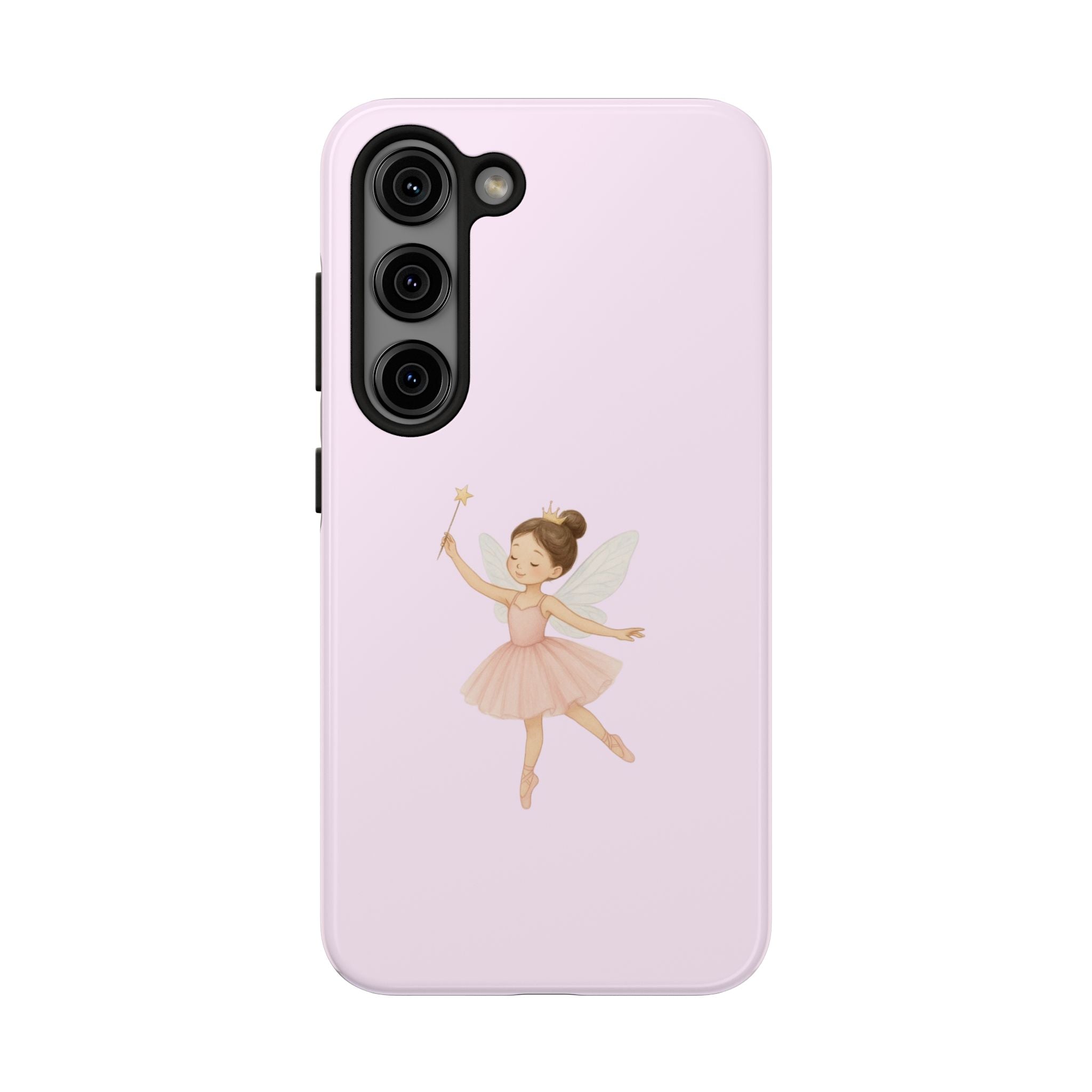 Pink Ballerina Tough Phone Case, Ballet Dancer Cute Phone Cover, Girly Protective Phone Case, Coquette Dancer Phone Accessories, Pretty Pink