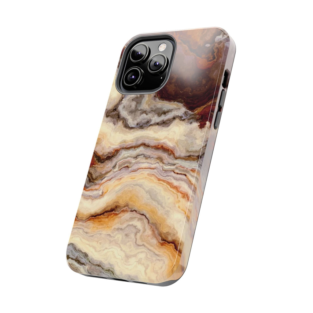 Brown Agate Marble Phone Case