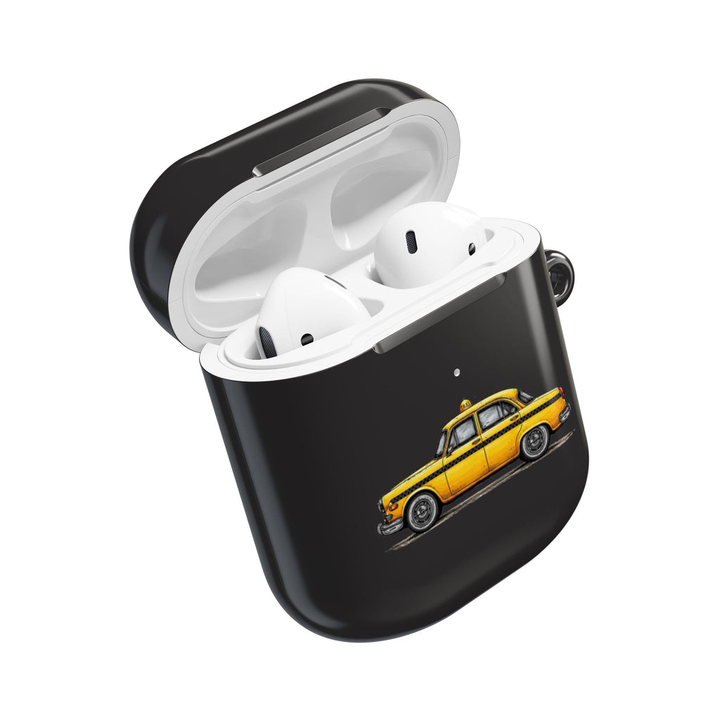 Yellow Taxi AirPod Case — Retro City Cab Protective Case