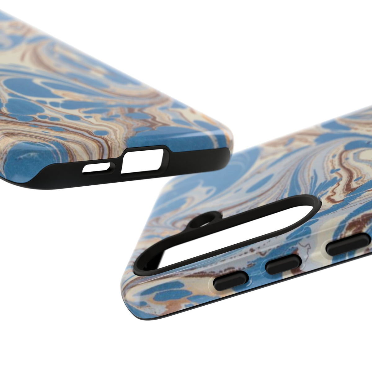 Blue Marble Swirl Phone Case