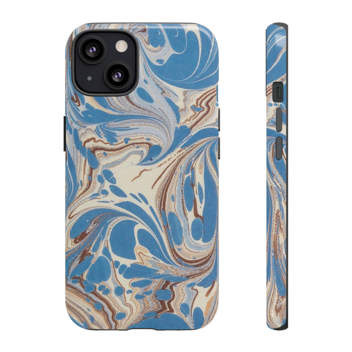 Blue Marble Swirl Phone Case