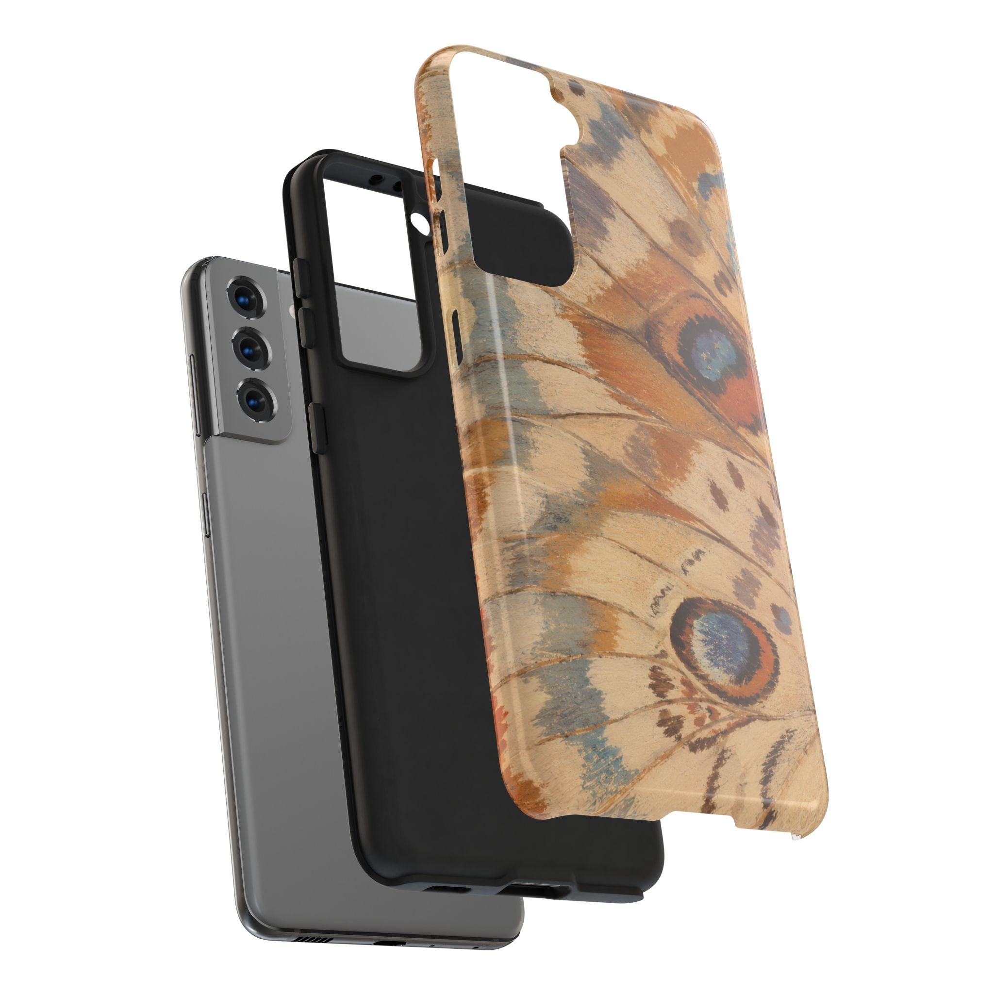 Butterfly Phone Case - Earthy Neutral Phone Cover