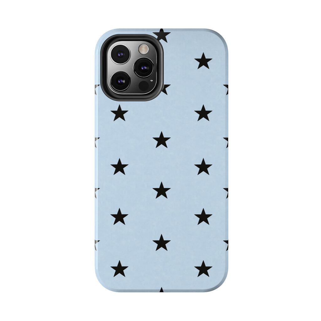 Star Baby Blue Cool Girl Phone Case