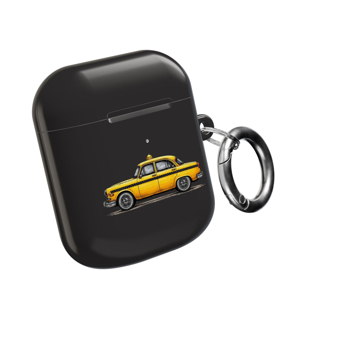 Yellow Taxi AirPod Case — Retro City Cab Protective Case