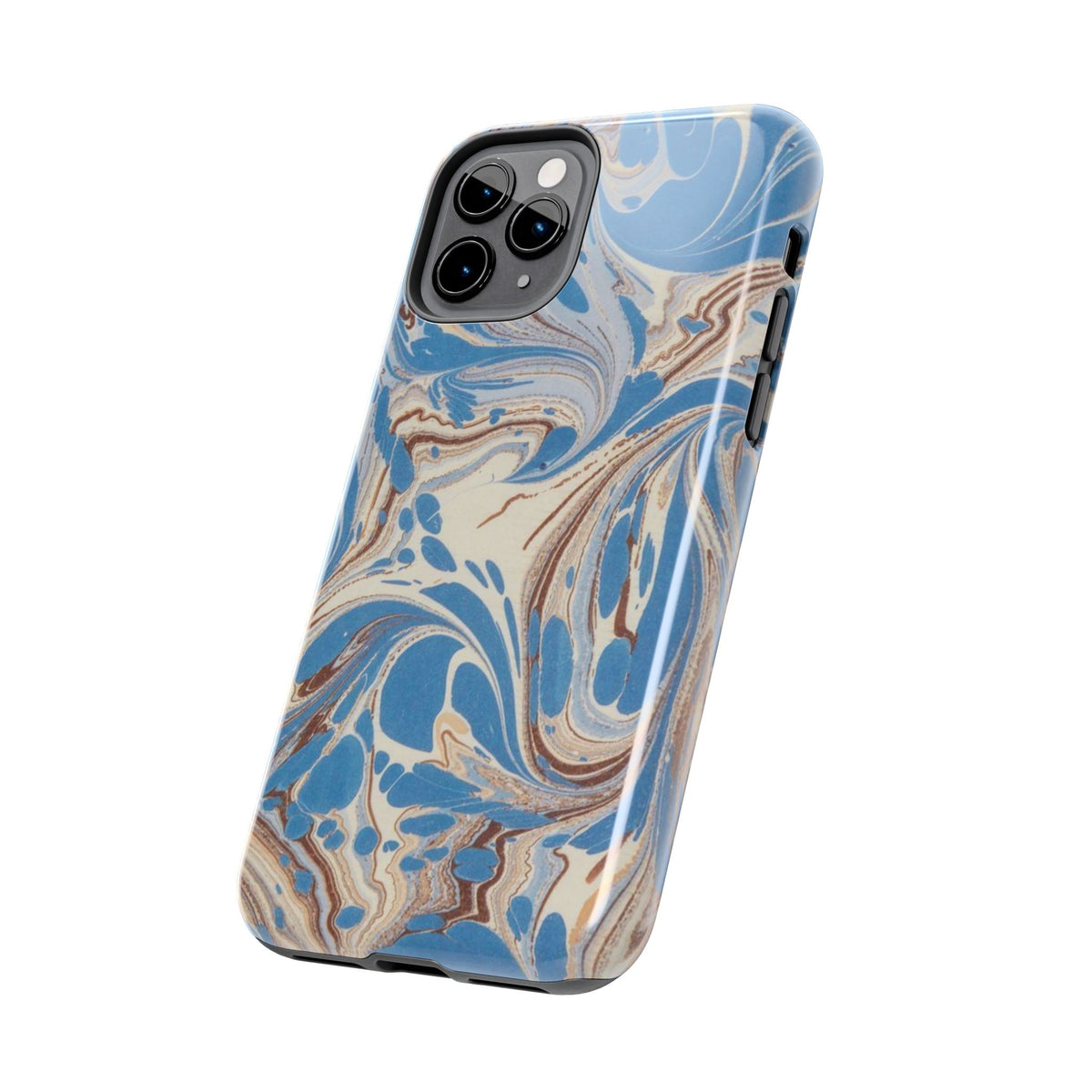 Blue Marble Swirl Phone Case