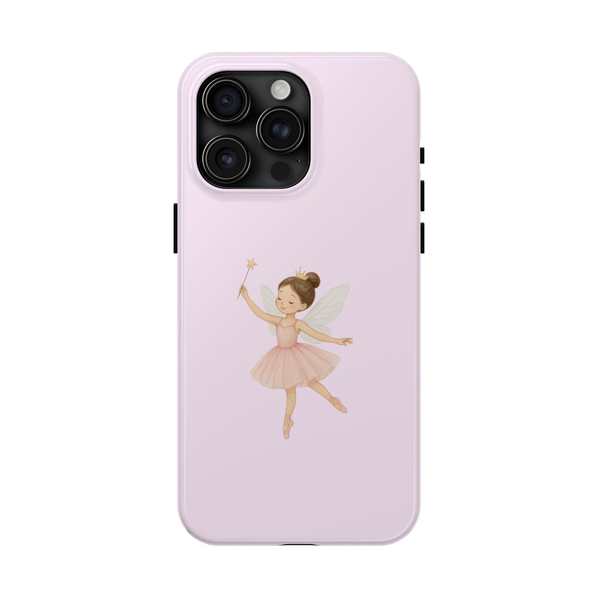 Pink Ballerina Tough Phone Case, Ballet Dancer Cute Phone Cover, Girly Protective Phone Case, Coquette Dancer Phone Accessories, Pretty Pink