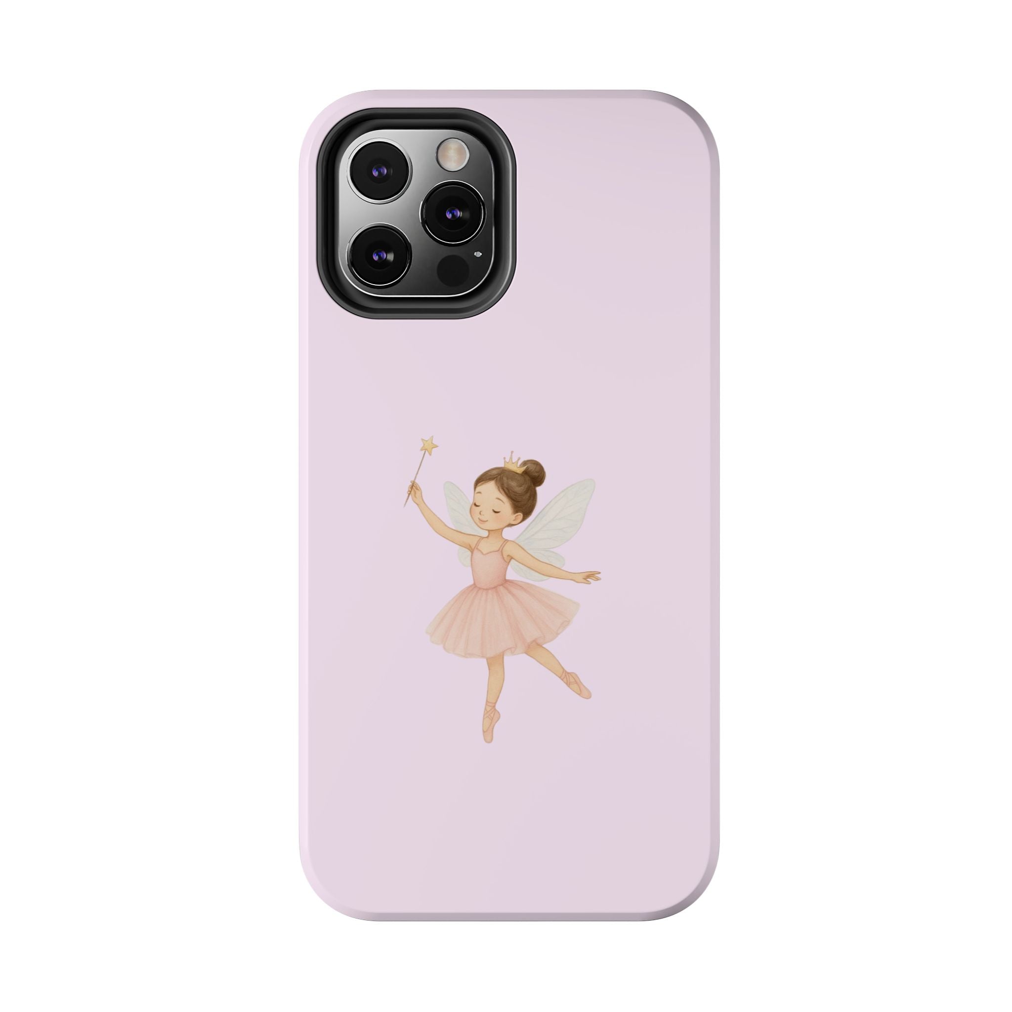 Pink Ballerina Tough Phone Case, Ballet Dancer Cute Phone Cover, Girly Protective Phone Case, Coquette Dancer Phone Accessories, Pretty Pink
