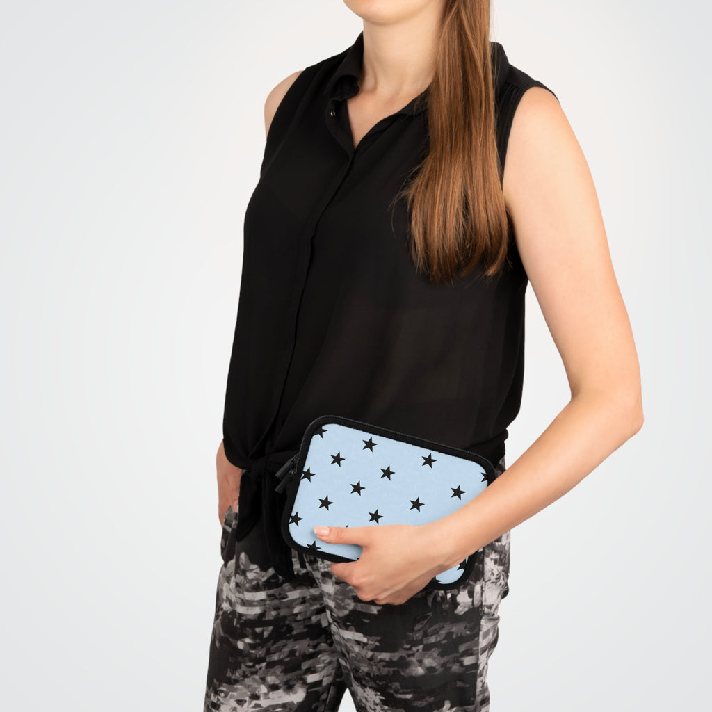 Baby Blue Star Laptop Sleeve