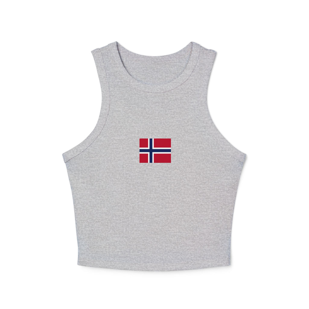 Norway Flag Tank Top | Racer Crop Tank