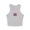 Norway Flag Tank Top | Racer Crop Tank