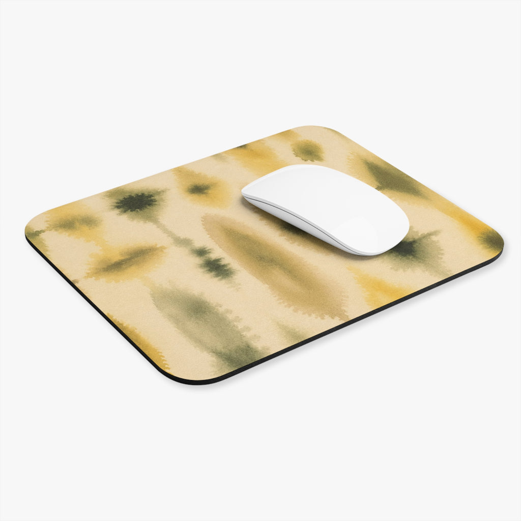 Watercolor Yellow Mouse Pad