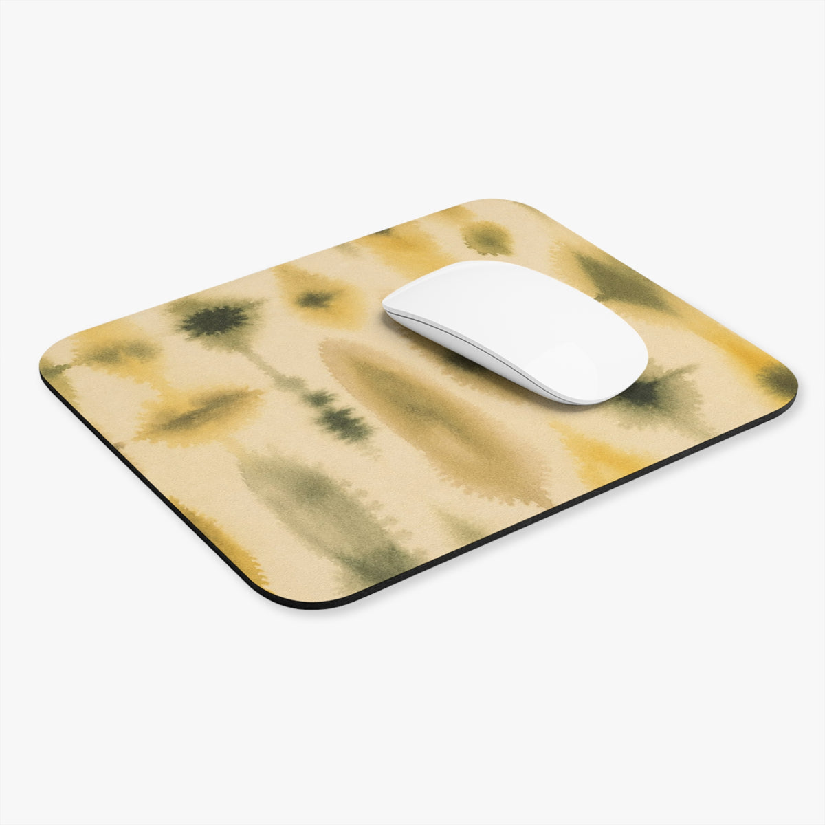 Watercolor Yellow Mouse Pad
