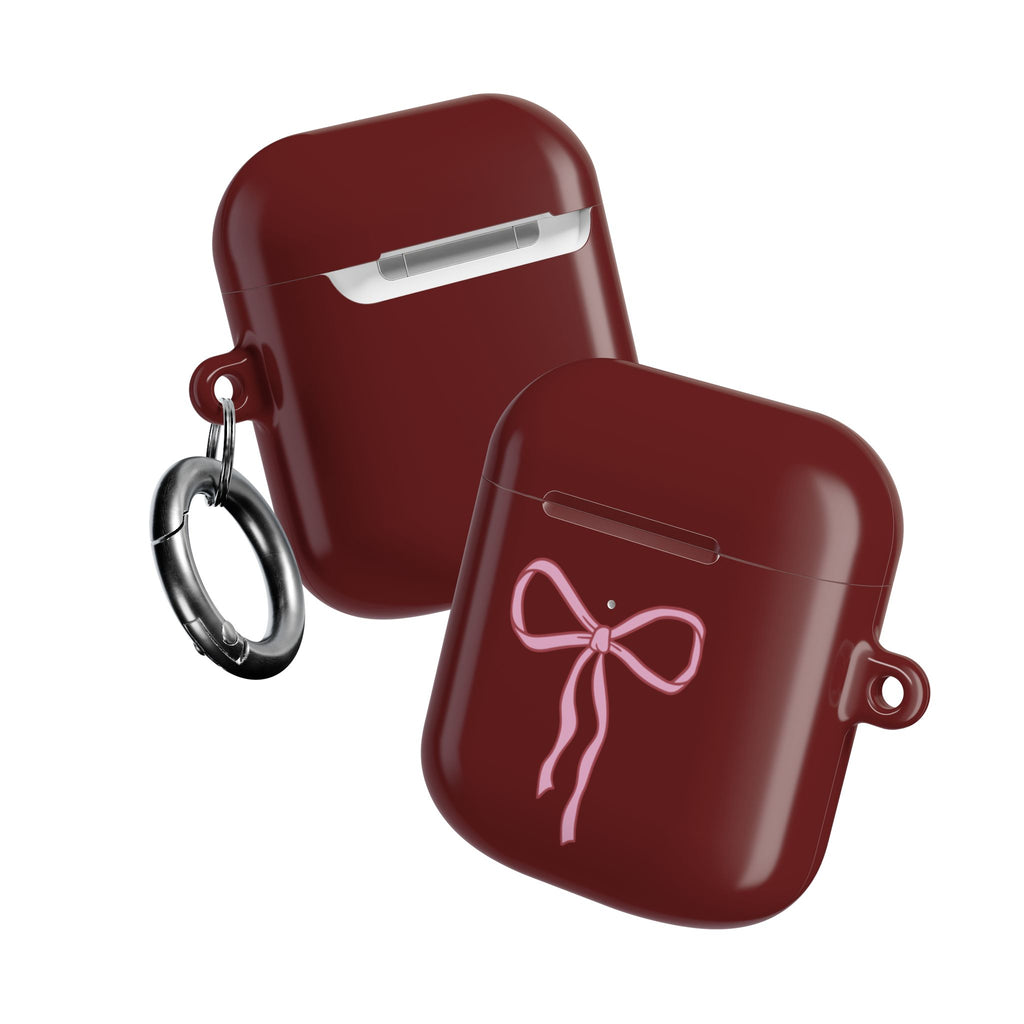 Burgundy AirPod Case