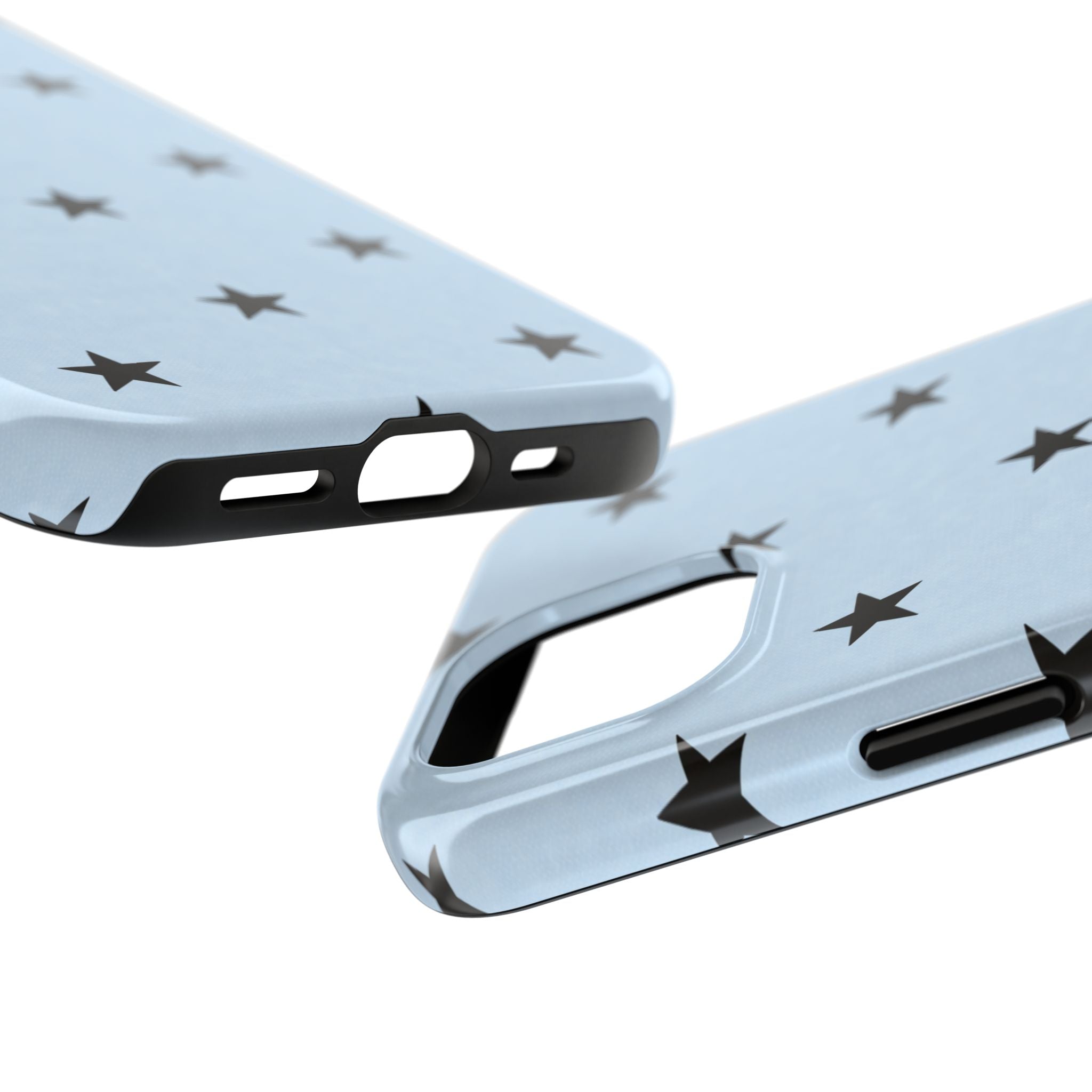 Star Baby Blue Cool Girl Phone Case