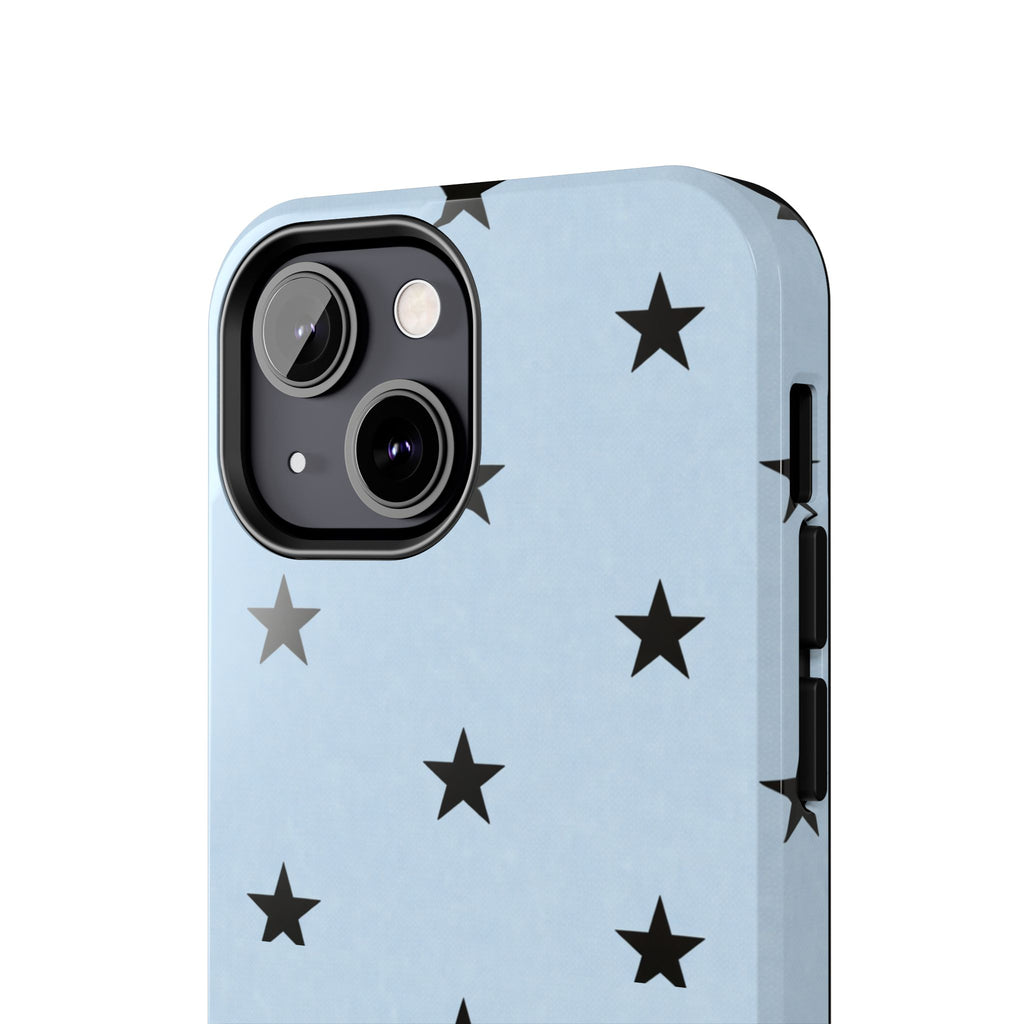 Star Baby Blue Cool Girl Phone Case