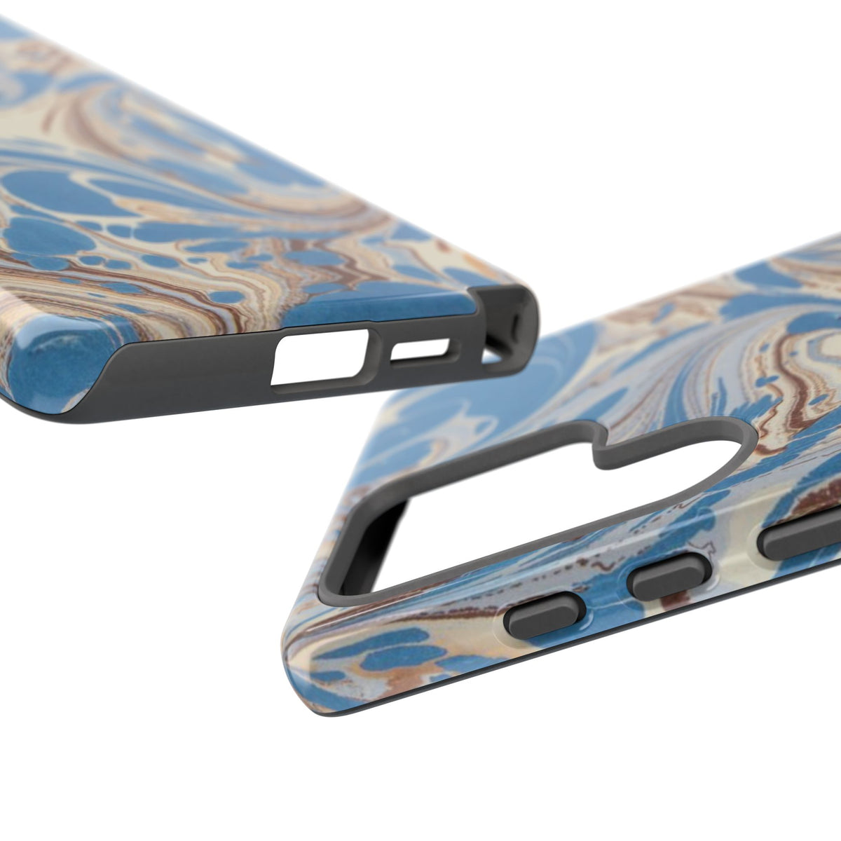 Blue Marble Swirl Phone Case