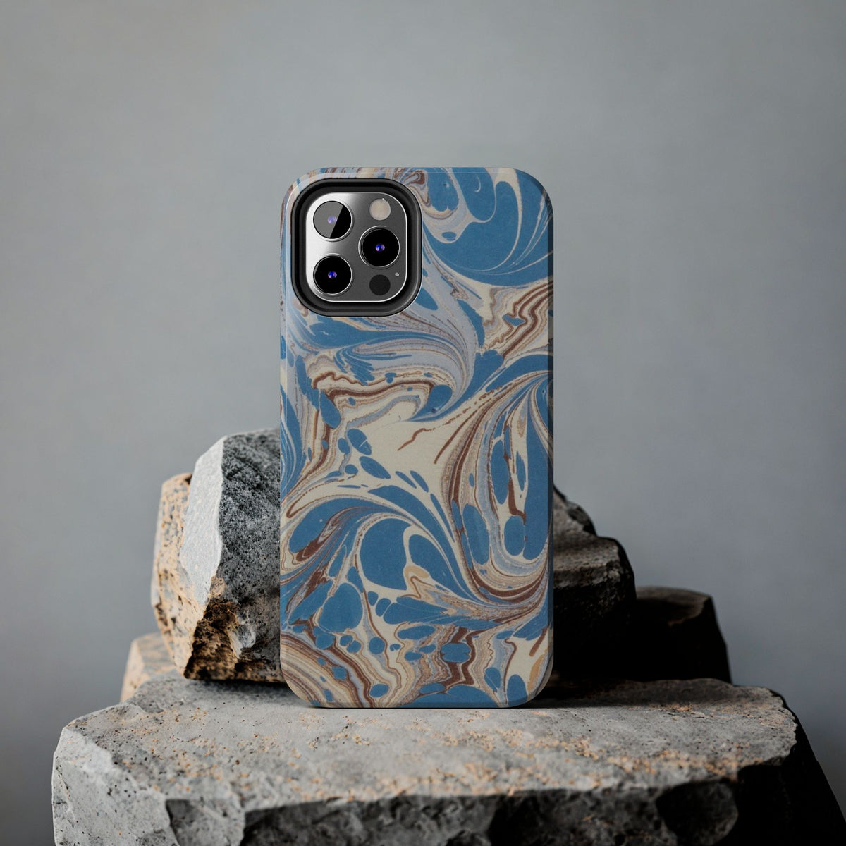 Blue Marble Swirl Phone Case