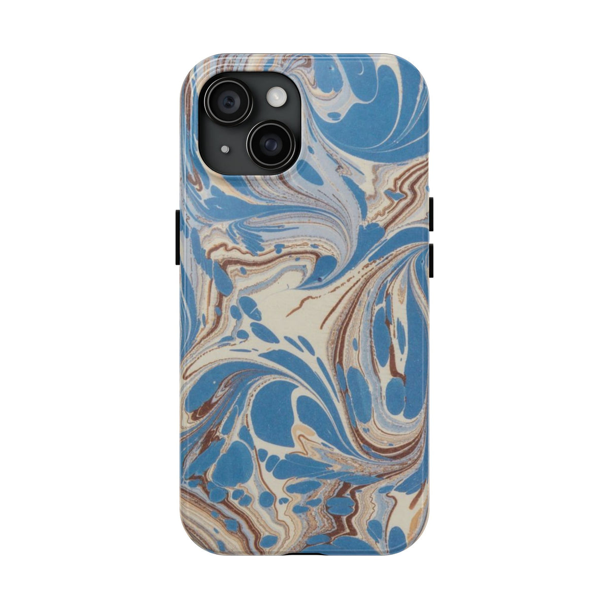 Blue Marble Swirl Phone Case