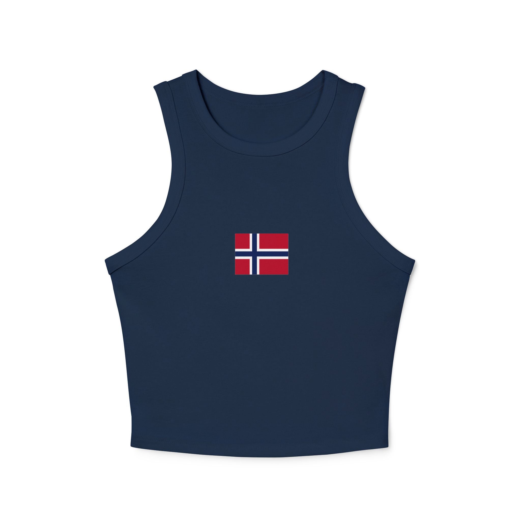 Norway Flag Tank Top | Racer Crop Tank
