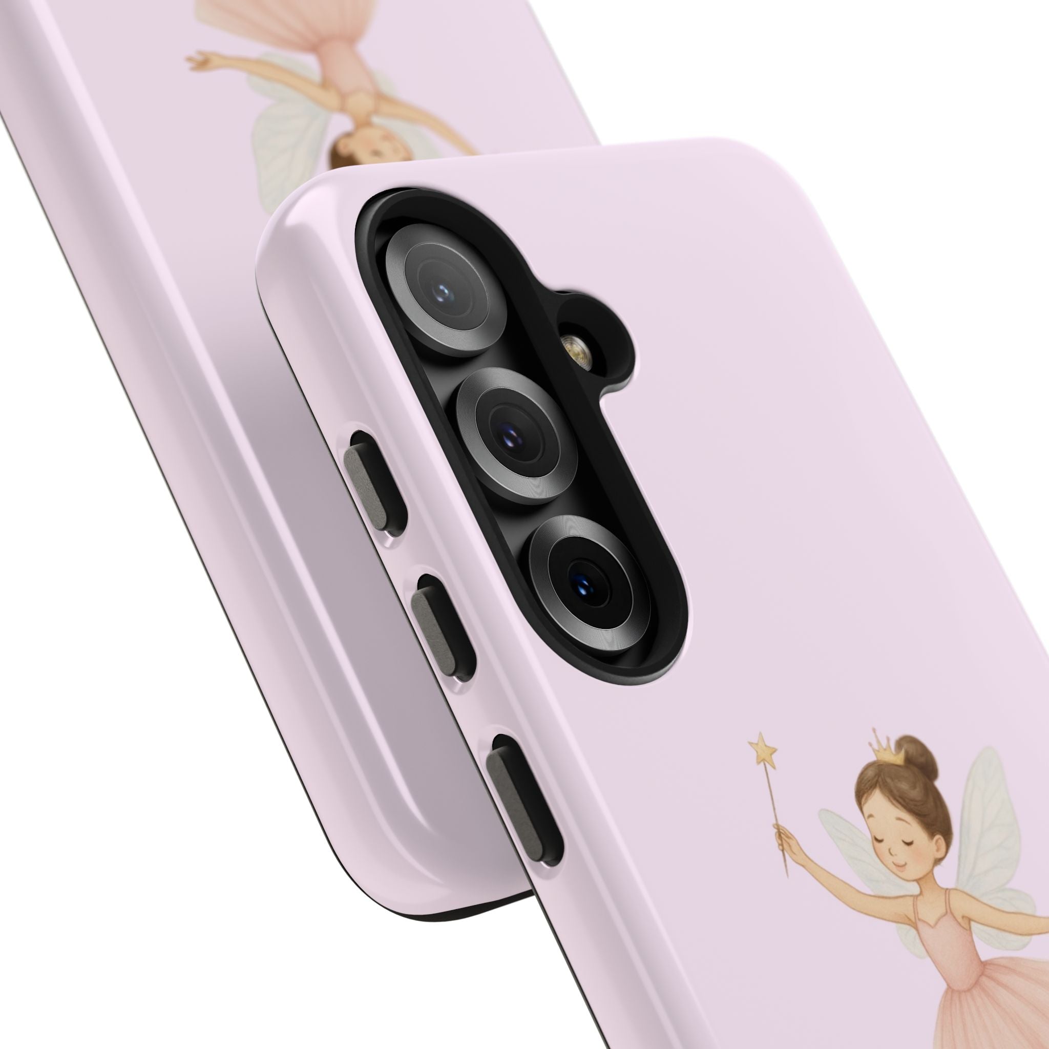 Pink Ballerina Tough Phone Case, Ballet Dancer Cute Phone Cover, Girly Protective Phone Case, Coquette Dancer Phone Accessories, Pretty Pink