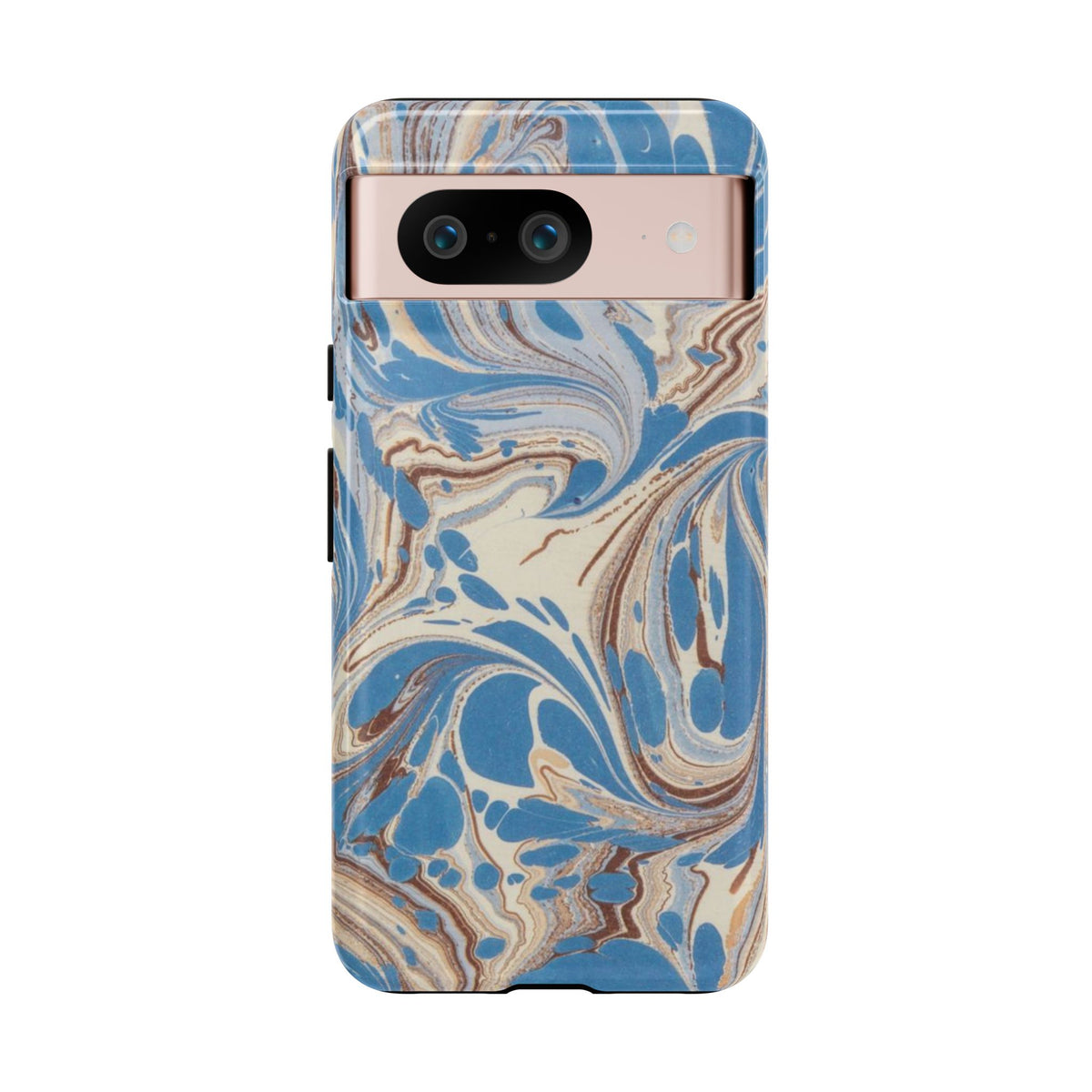 Blue Marble Swirl Phone Case