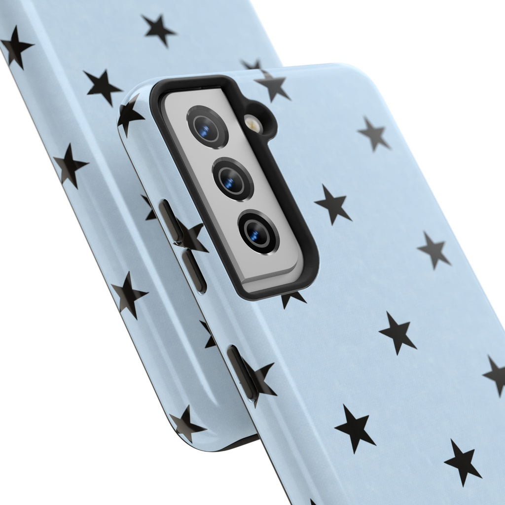 Star Baby Blue Cool Girl Phone Case