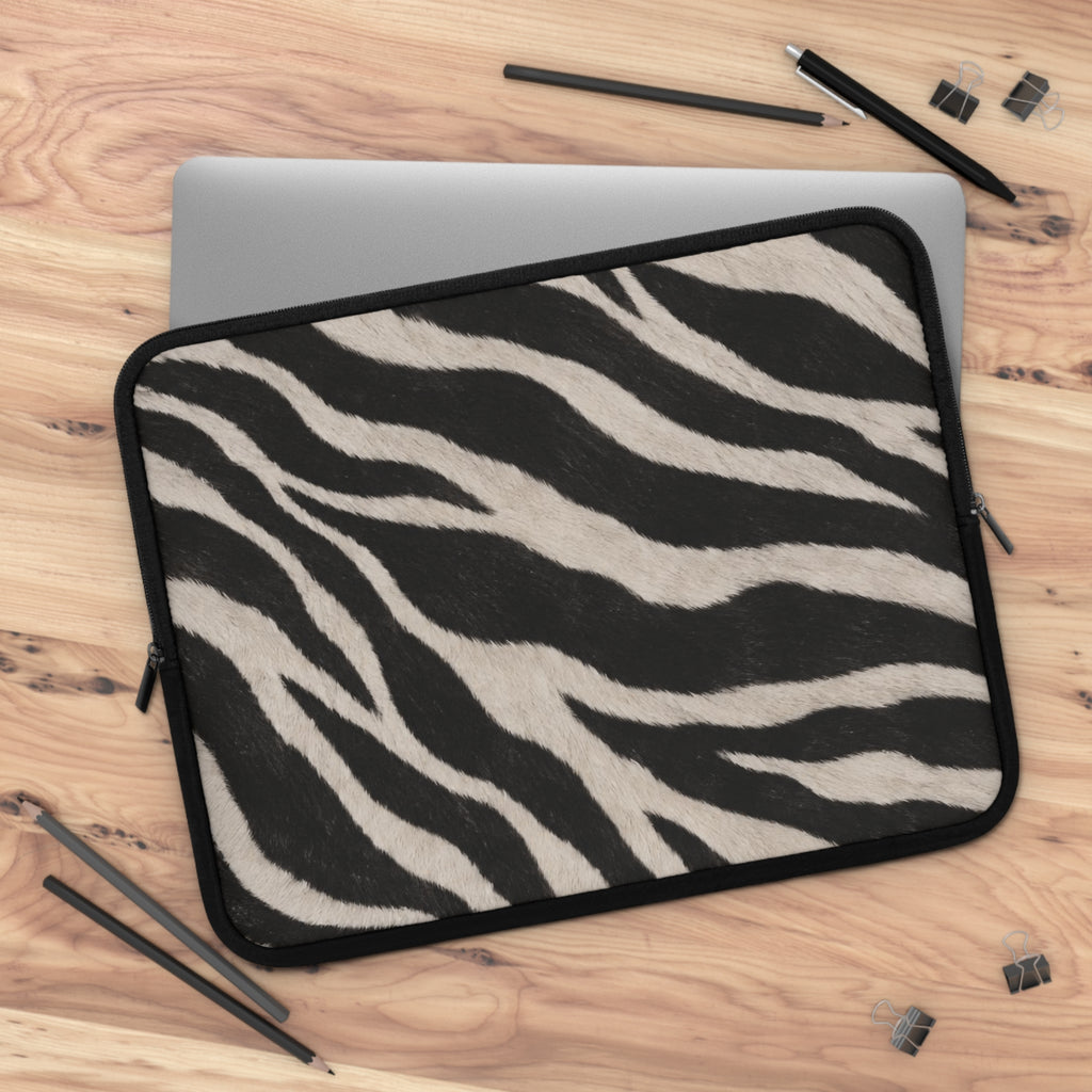 Zebra Print Laptop Sleeve