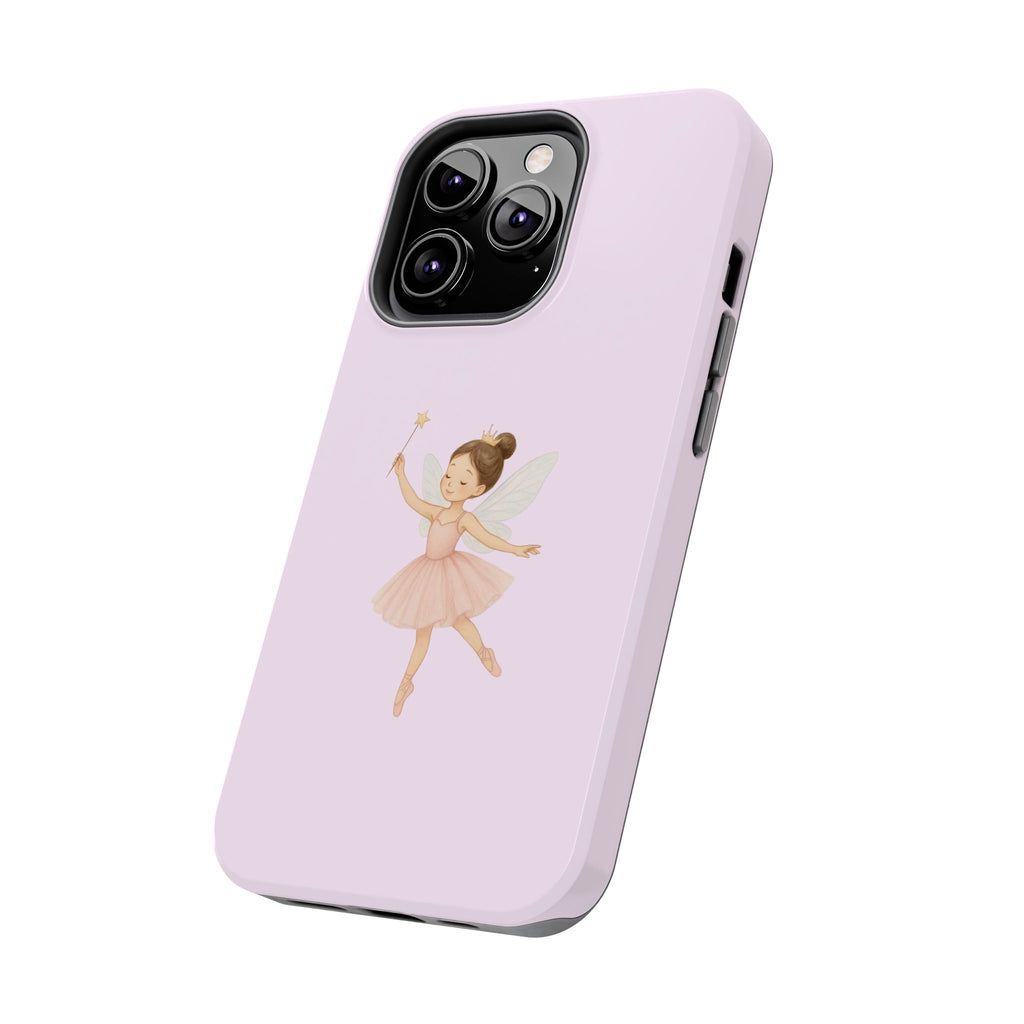 Pink Ballerina Tough Phone Case, Ballet Dancer Cute Phone Cover, Girly Protective Phone Case, Coquette Dancer Phone Accessories, Pretty Pink