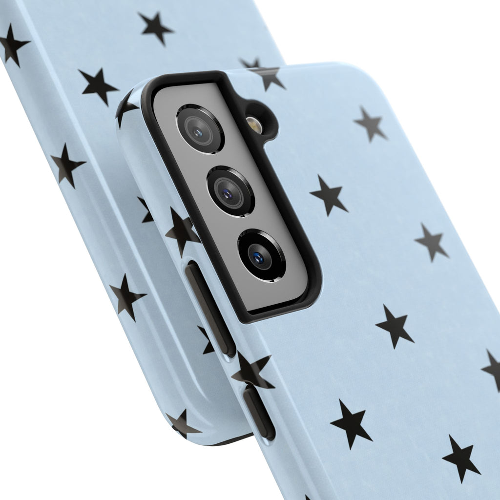 Star Baby Blue Cool Girl Phone Case