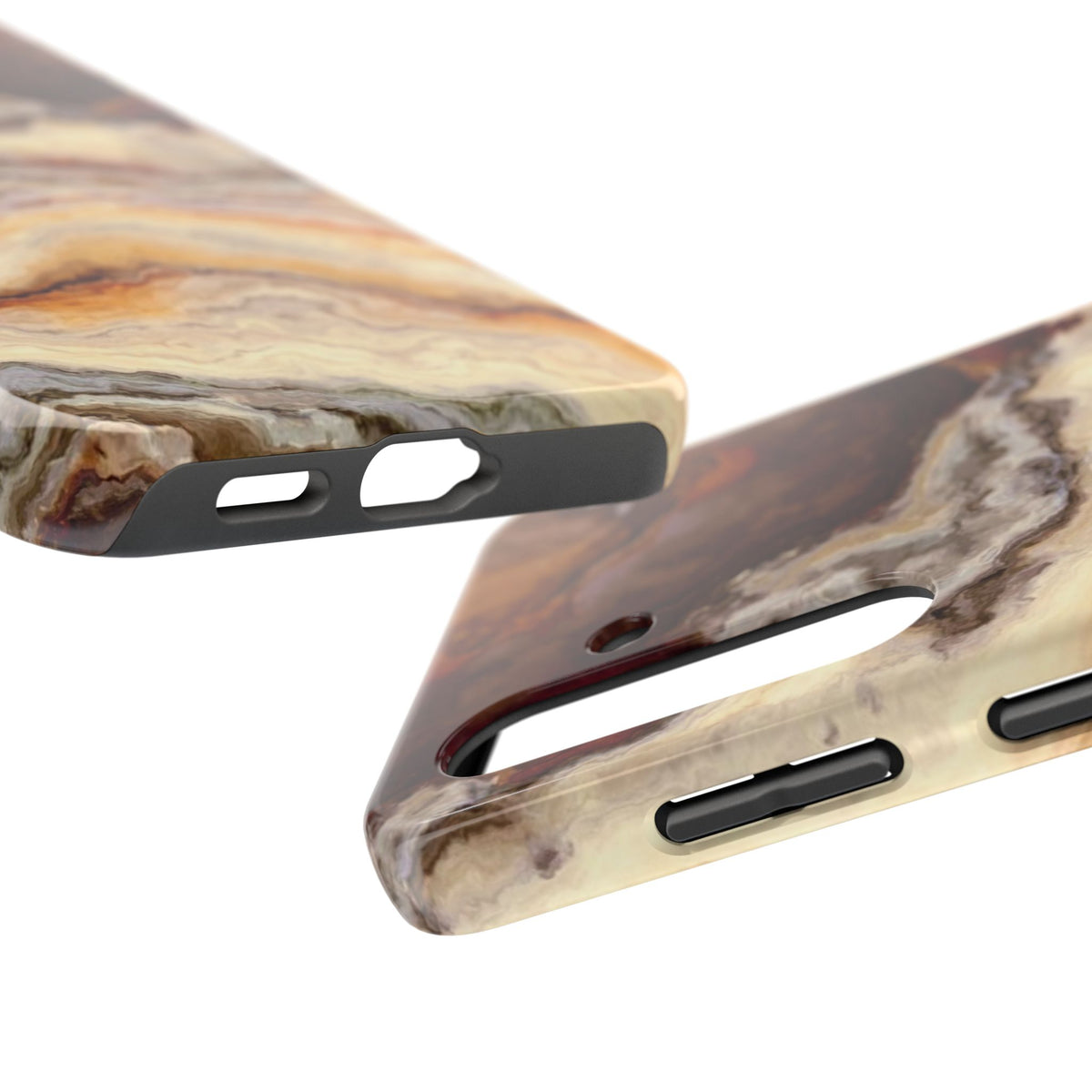 Brown Agate Marble Phone Case
