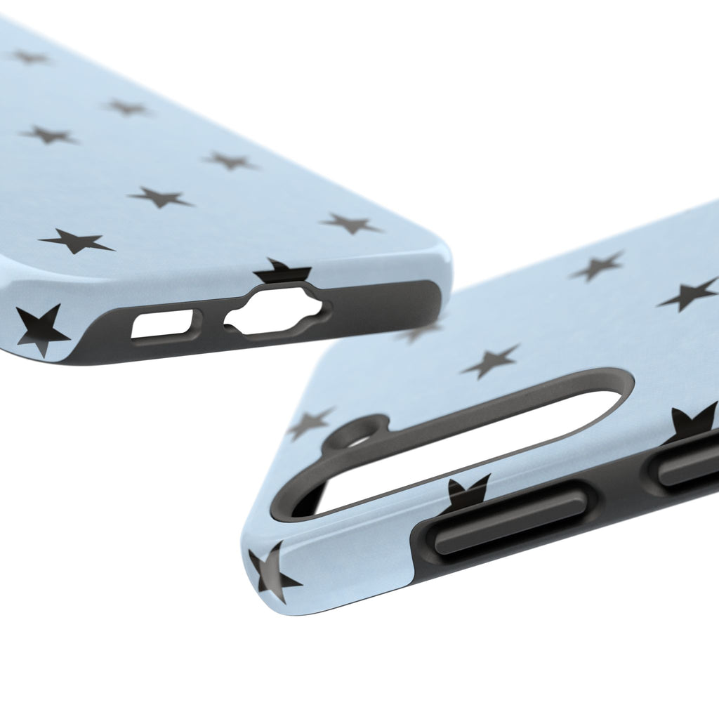 Star Baby Blue Cool Girl Phone Case