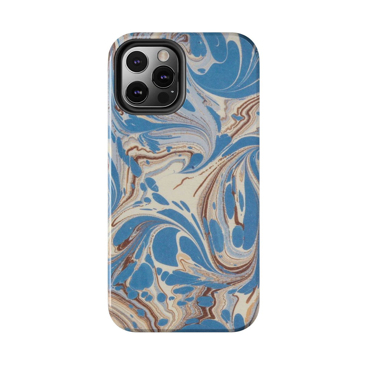 Blue Marble Swirl Phone Case