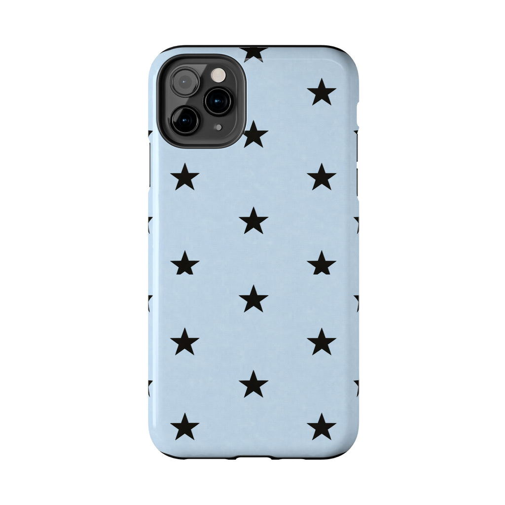 Star Baby Blue Cool Girl Phone Case