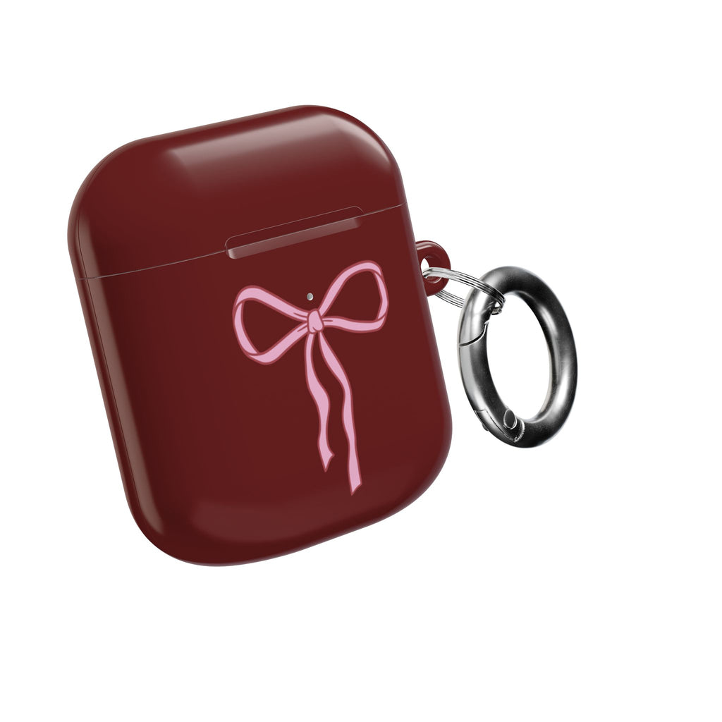 Burgundy AirPod Case