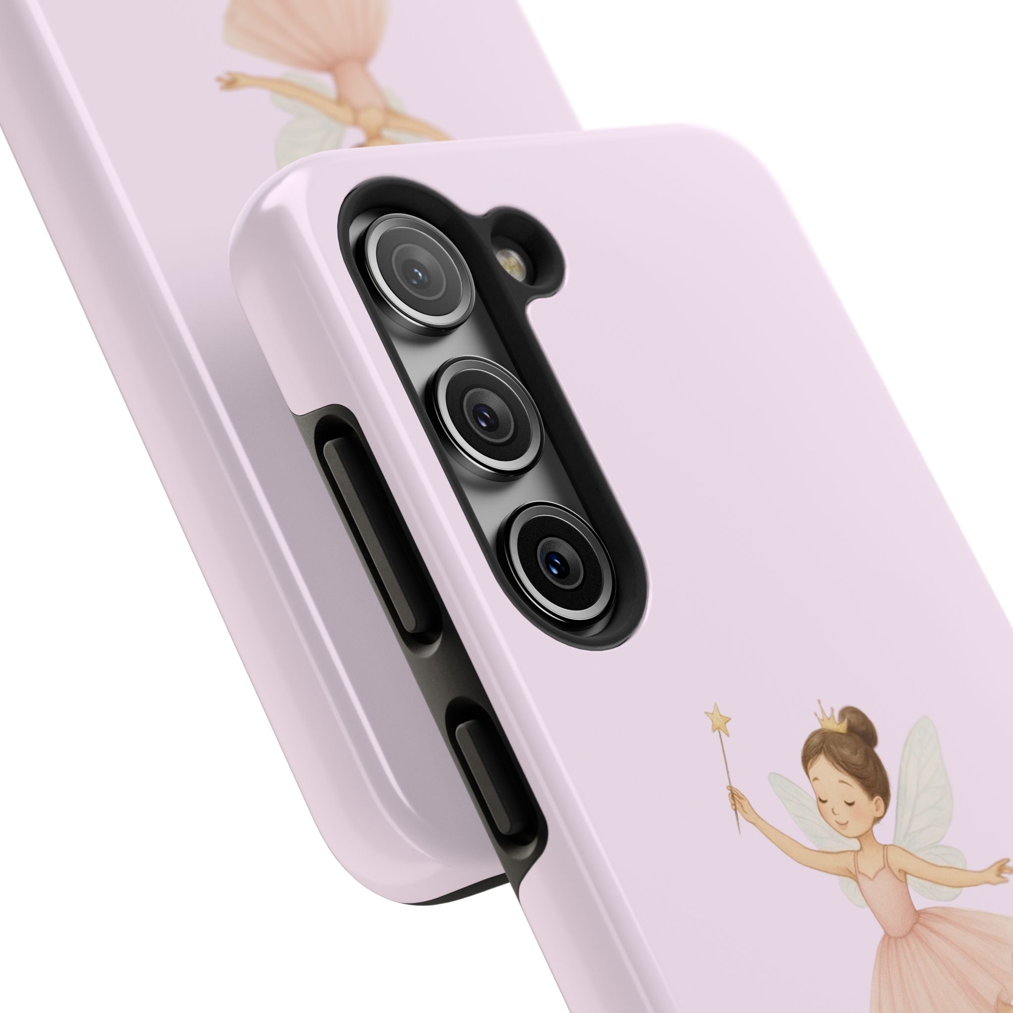 Pink Ballerina Tough Phone Case, Ballet Dancer Cute Phone Cover, Girly Protective Phone Case, Coquette Dancer Phone Accessories, Pretty Pink