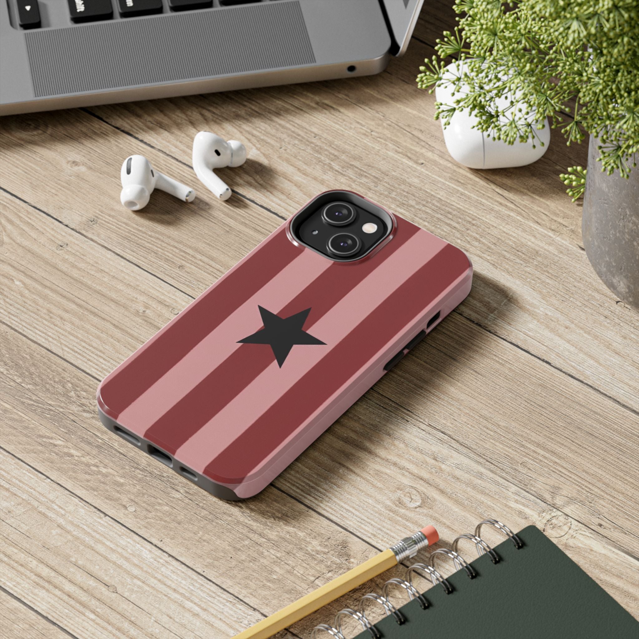 Stylish Tough Phone Cases with Bold Star Design, Durable Phone Cover, Gift for Phone Lovers, Trendy Accessories for Him & Her, Unique [...]