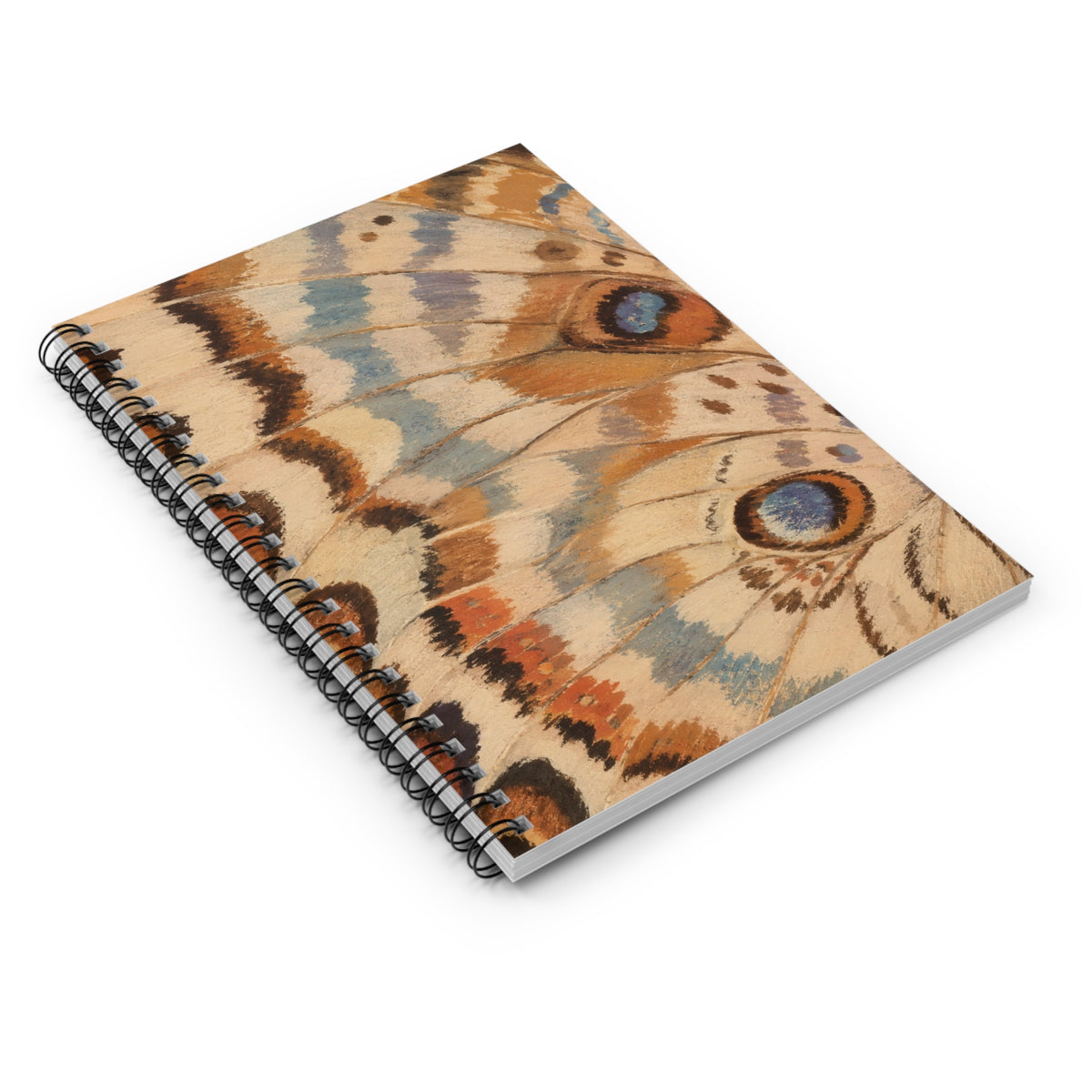 Vintage Butterfly Wing Ruled Notebook | Spiral Journal
