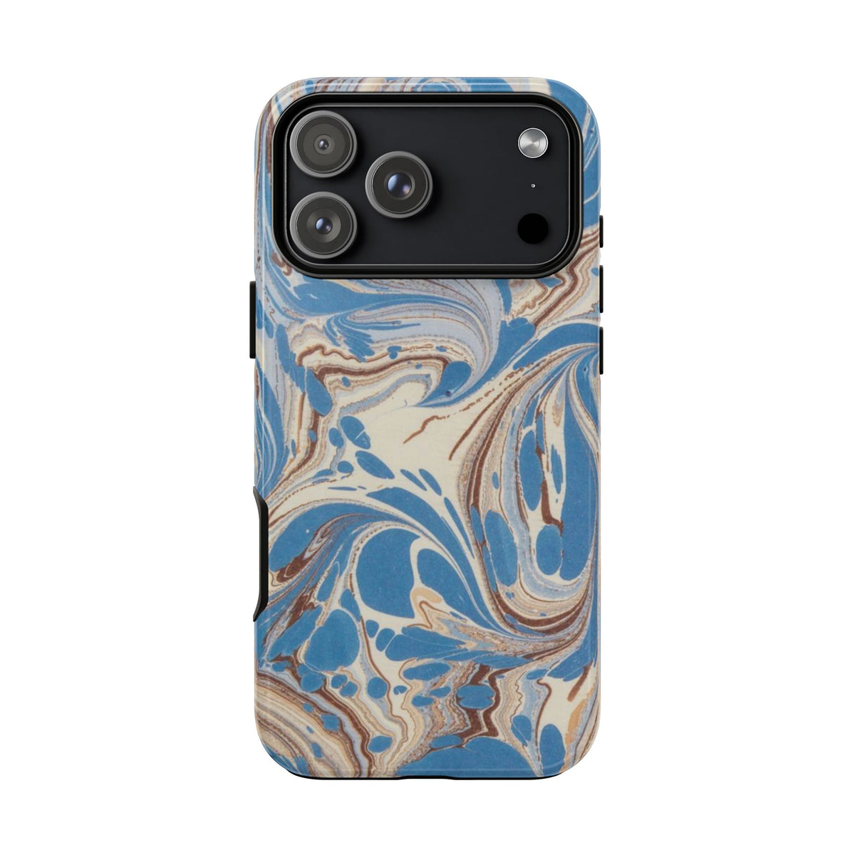Blue Marble Swirl Phone Case