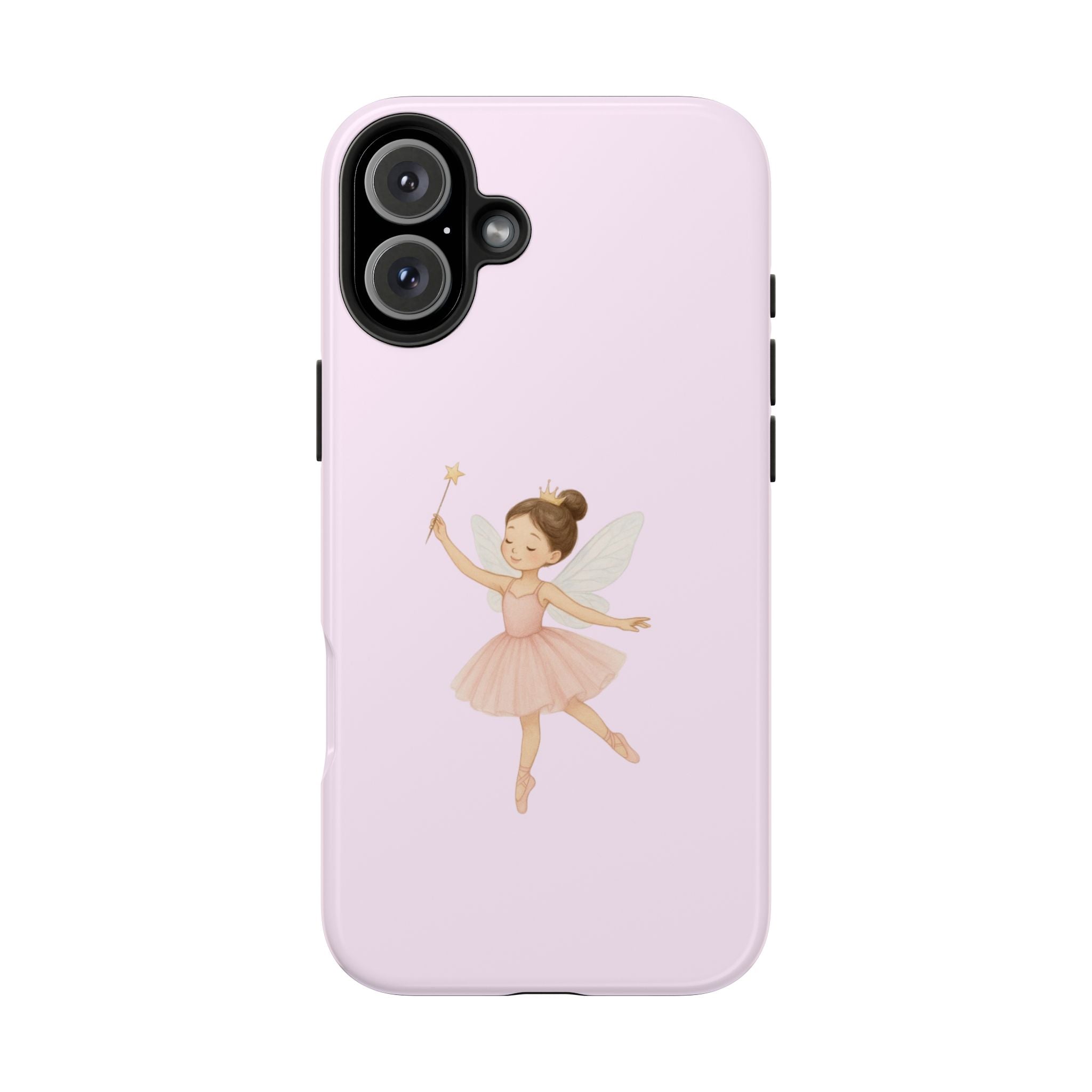 Pink Ballerina Tough Phone Case, Ballet Dancer Cute Phone Cover, Girly Protective Phone Case, Coquette Dancer Phone Accessories, Pretty Pink