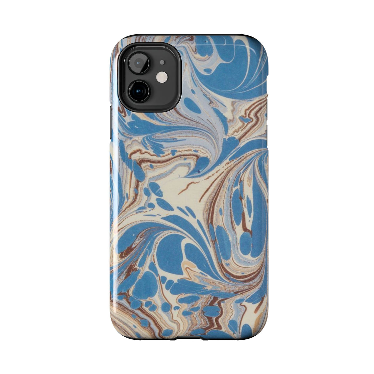 Blue Marble Swirl Phone Case