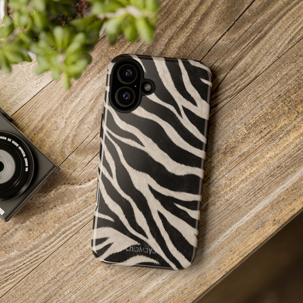 Zebra Print Phone Case