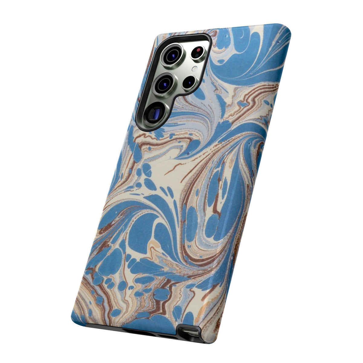 Blue Marble Swirl Phone Case
