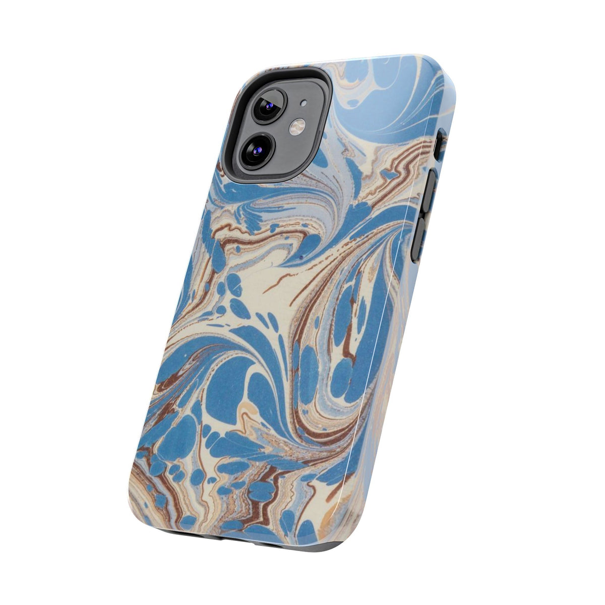 Blue Marble Swirl Phone Case