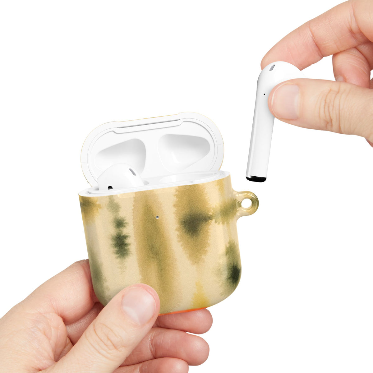Watercolor Yellow AirPod Case